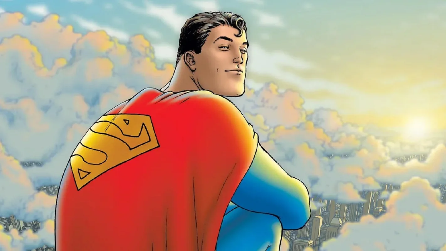Couverture : cadre de bande dessinée All-Star Superman