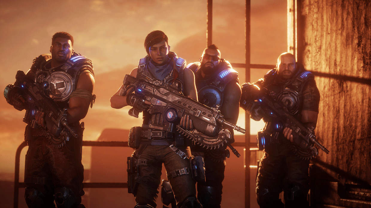 Обложка: скриншот Gears 5