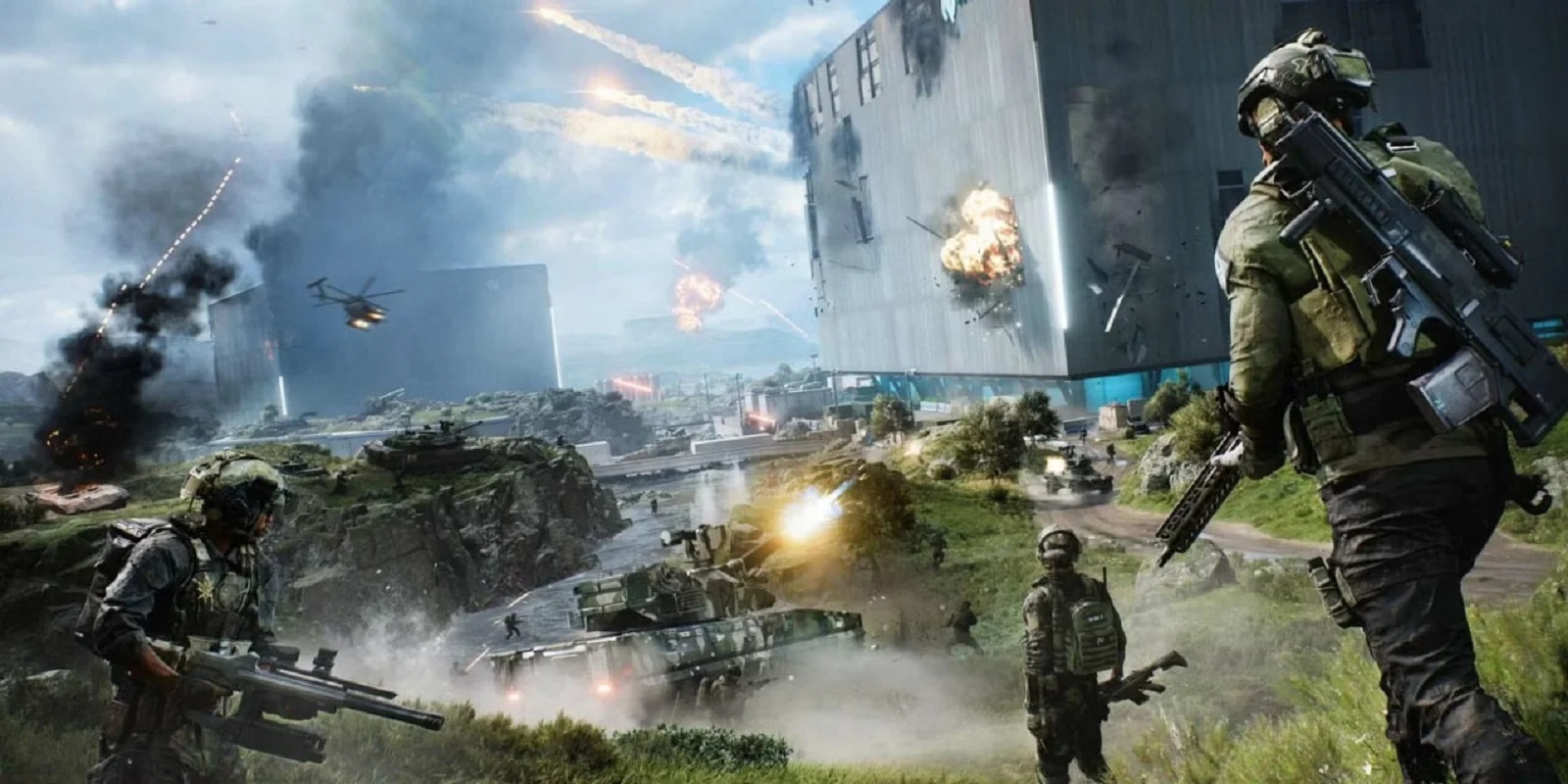Couverture : capture d'écran de Battlefield 2042