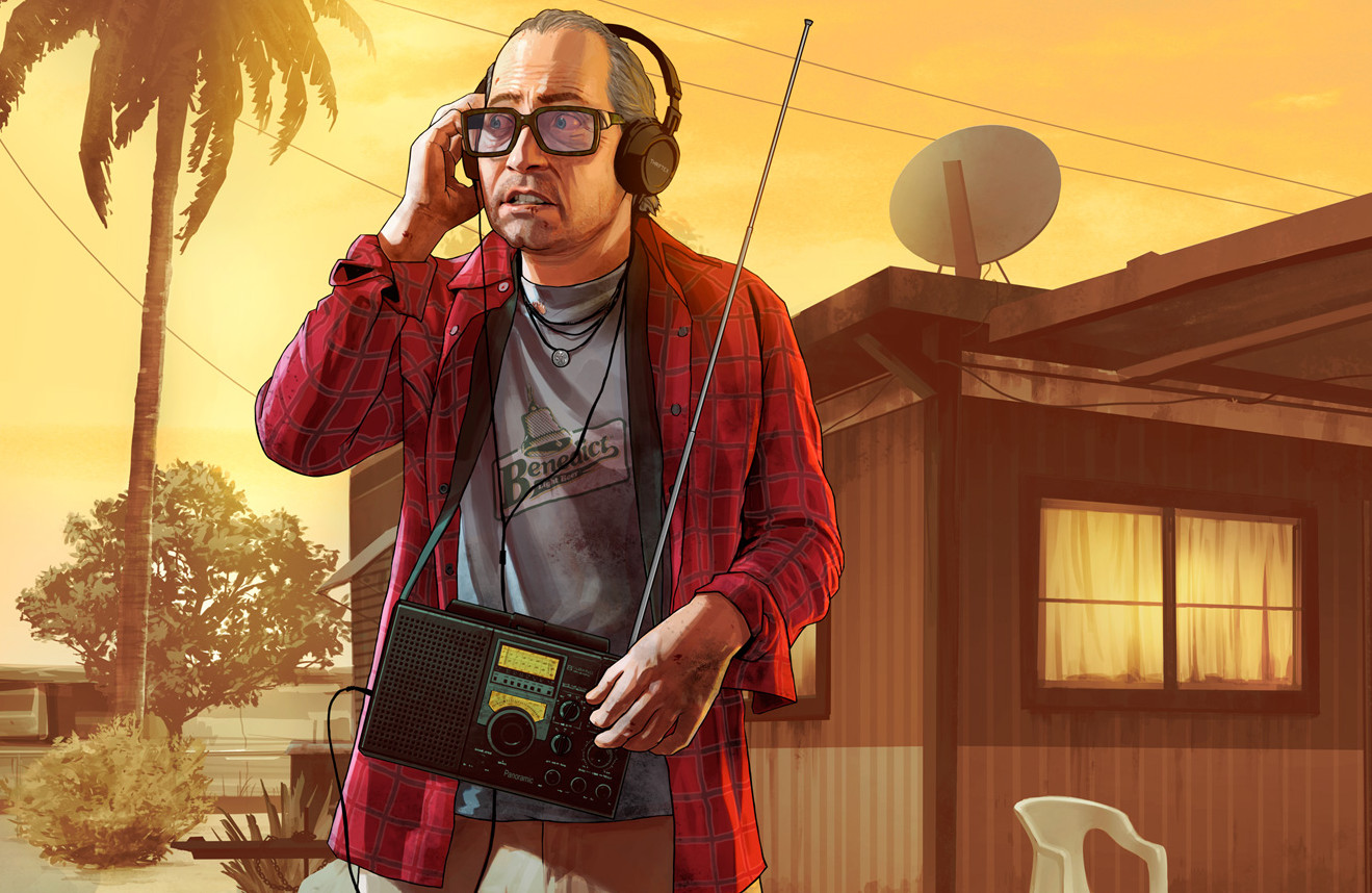 Обложка: постер GTA 5