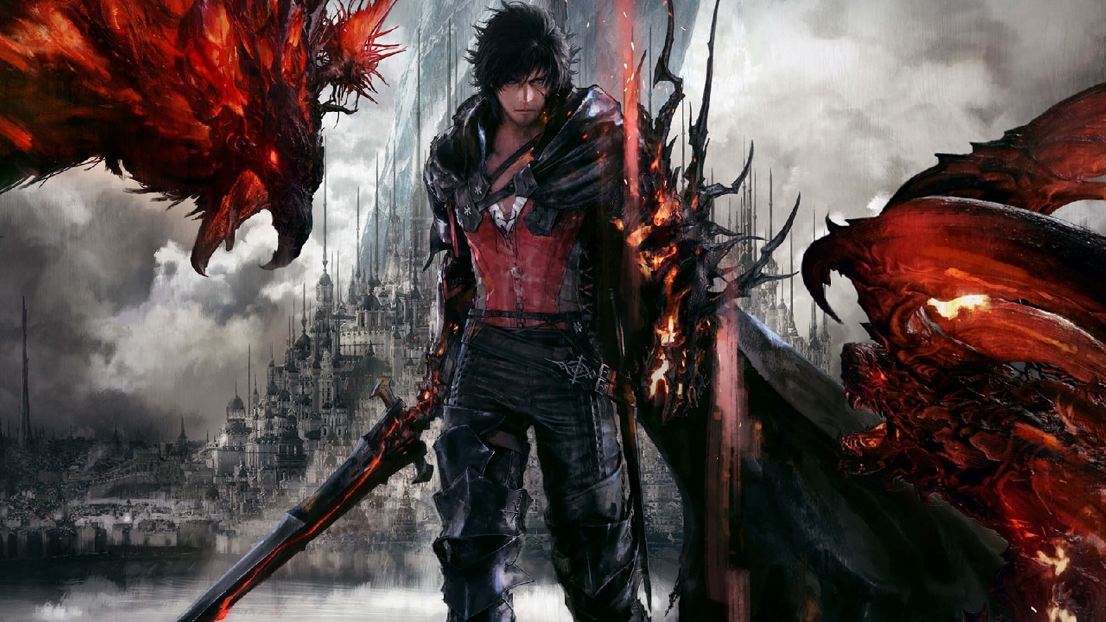 Обложка: постер Final Fantasy 16