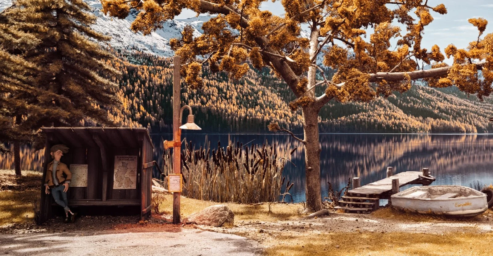 Обложка: скриншот Truberbrook