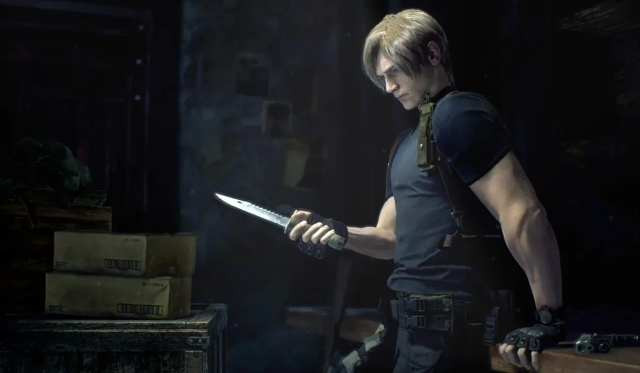 Couverture : capture d'écran du remake de Resident Evil 4