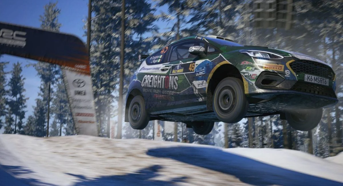 Capture d'écran d'EA Sports WRC