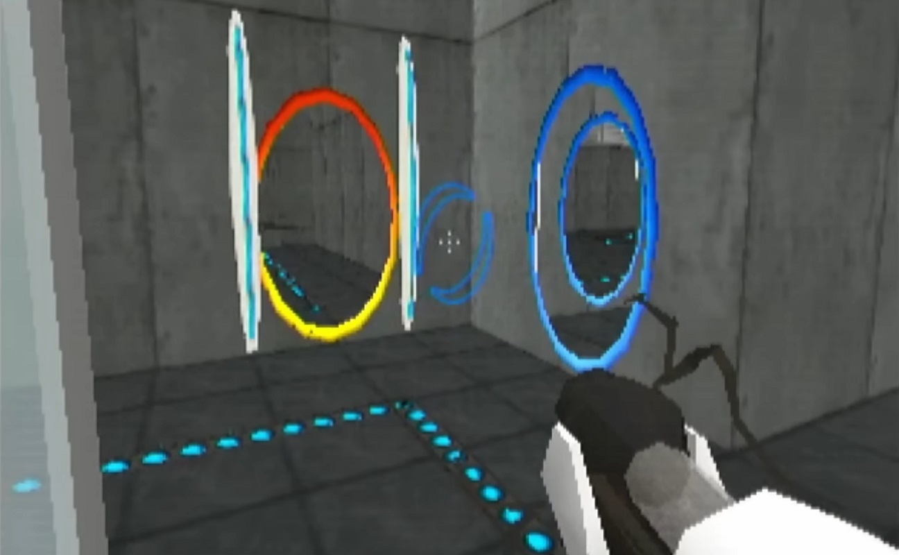 Обложка: скриншот игры Portal 64