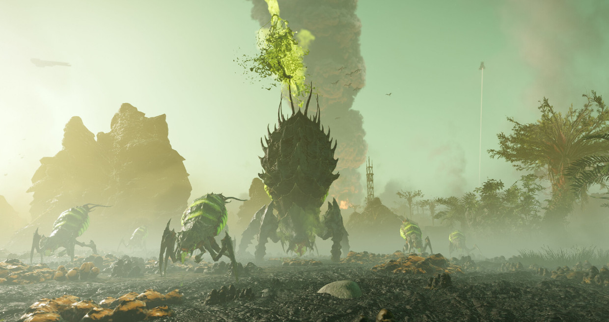 Обложка: скриншот Helldivers 2
