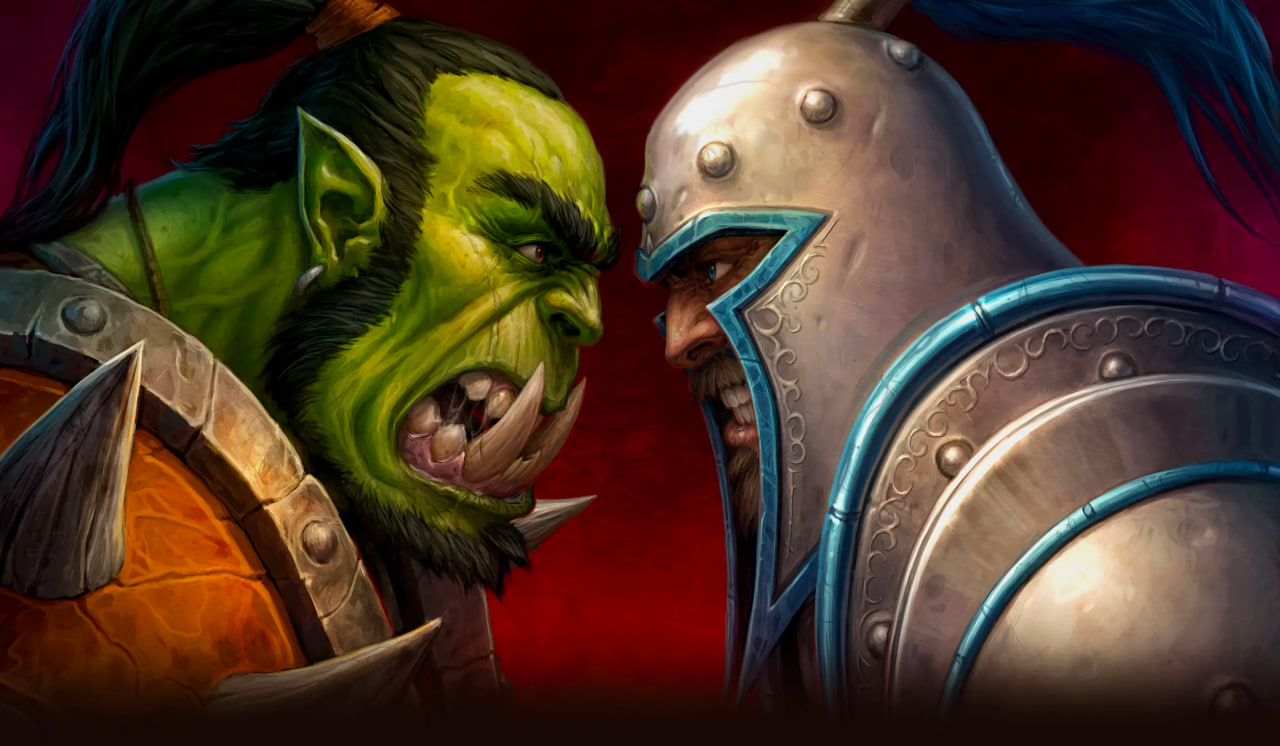 Обложка: арт Warcraft: Orcs And Humans