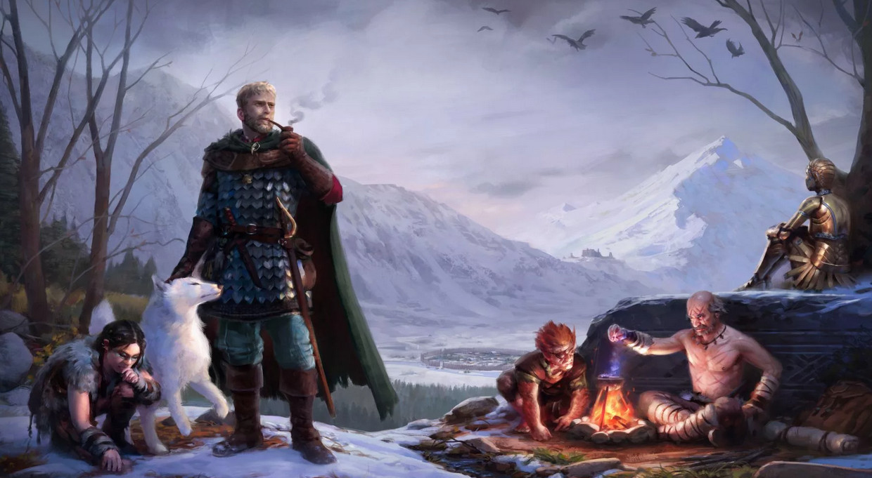 Обложка: постер Pillars of Eternity