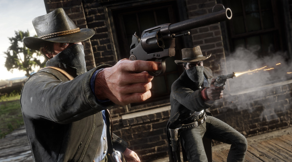 Обложка: скриншот Red Dead Redemption 2