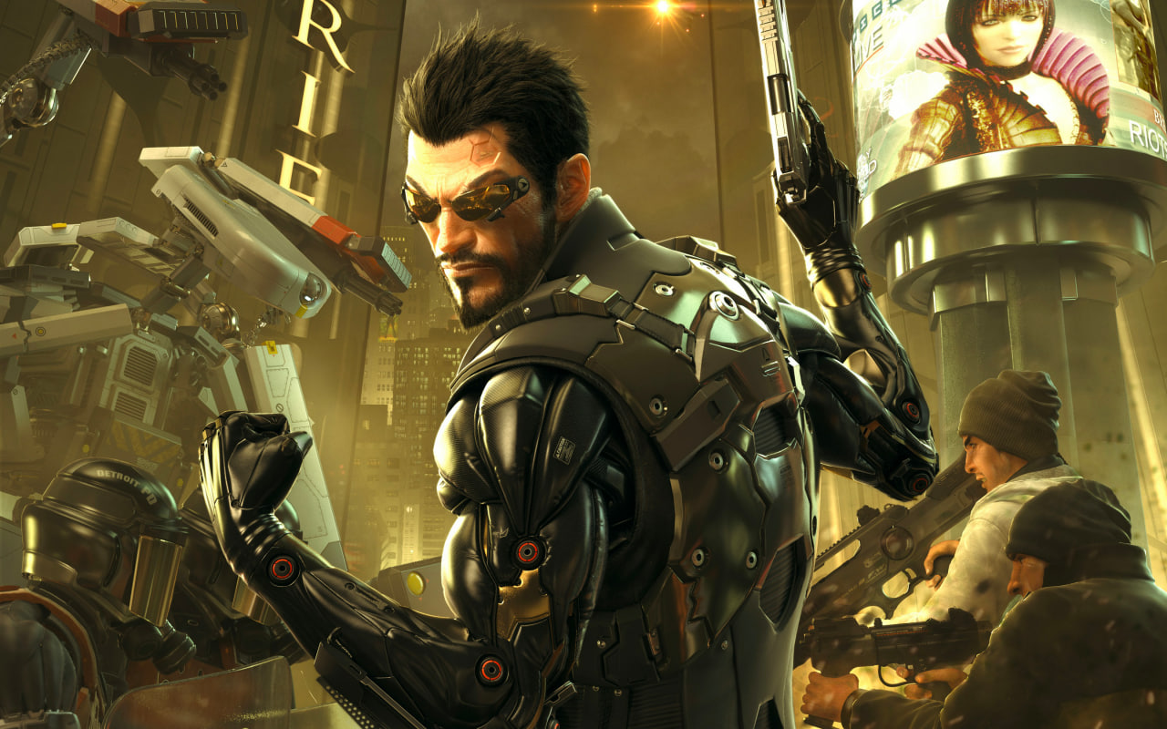 Обложка: арт Deus Ex: Human Revolution