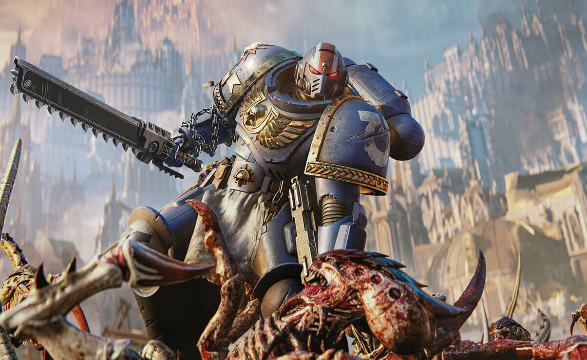 Обложка: скриншот Warhammer 40,000: Space Marine 2