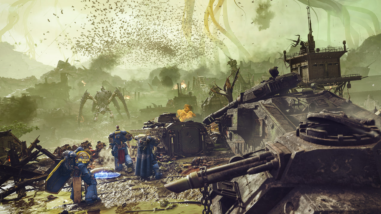 Обложка: скриншот Warhammer 40,000: Space Marine 2