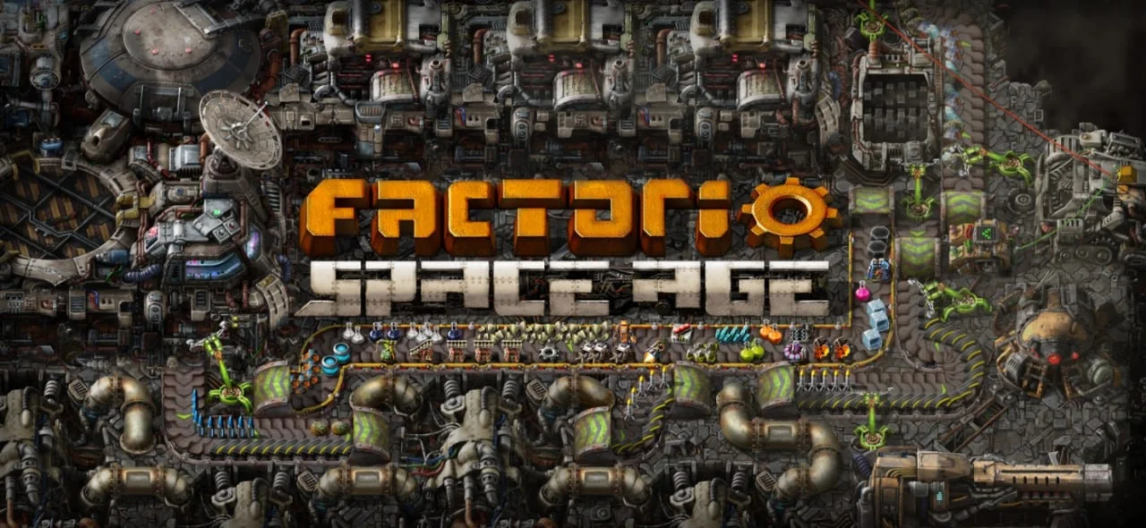 Обложка: Постер Factorio Space Age