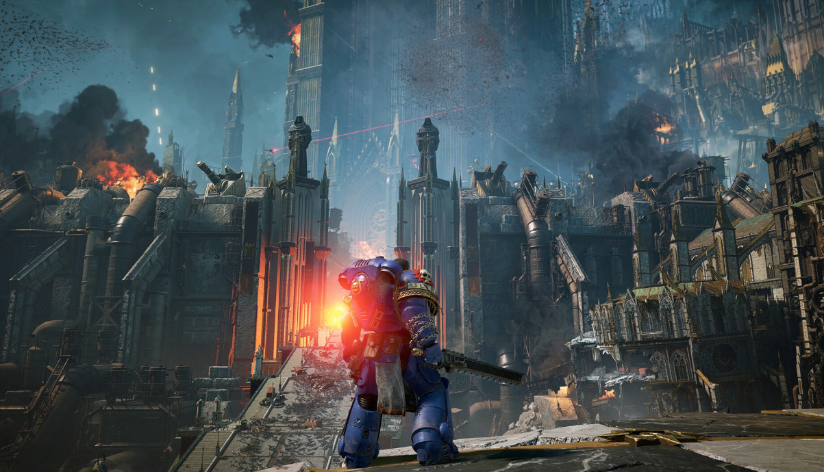 Обложка: скриншот Warhammer 40,000: Space Marine 2