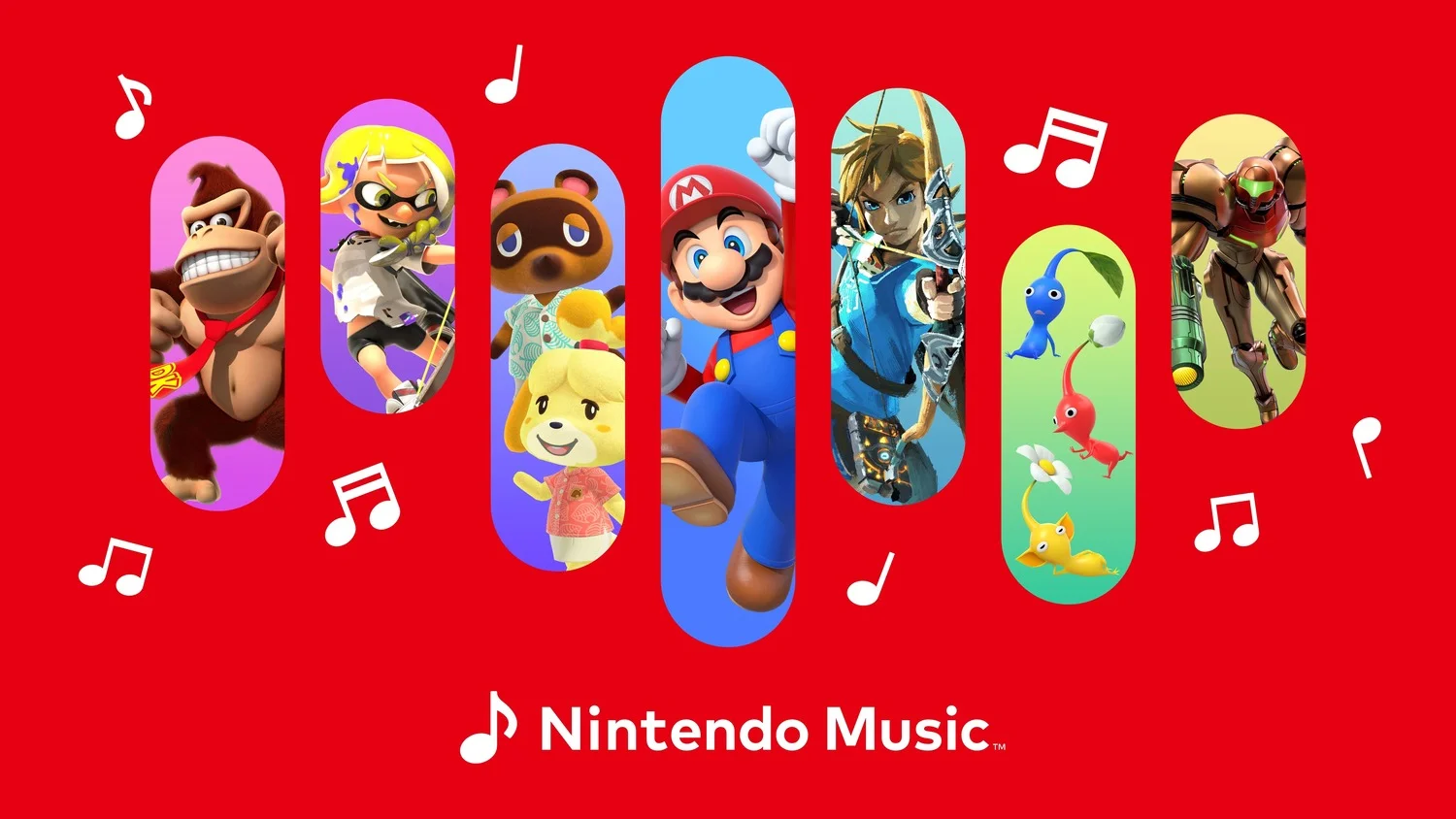 Обложка: постер Nintendo Music