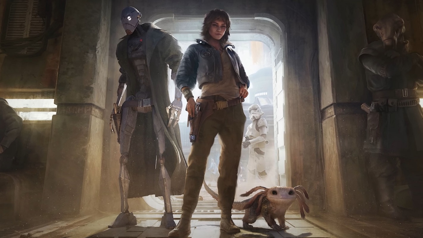 Обложка: игра Star Wars Outlaws