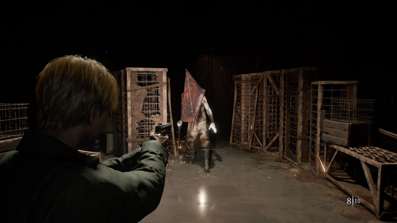 Обложка: скриншот ремейка Silent Hill 2