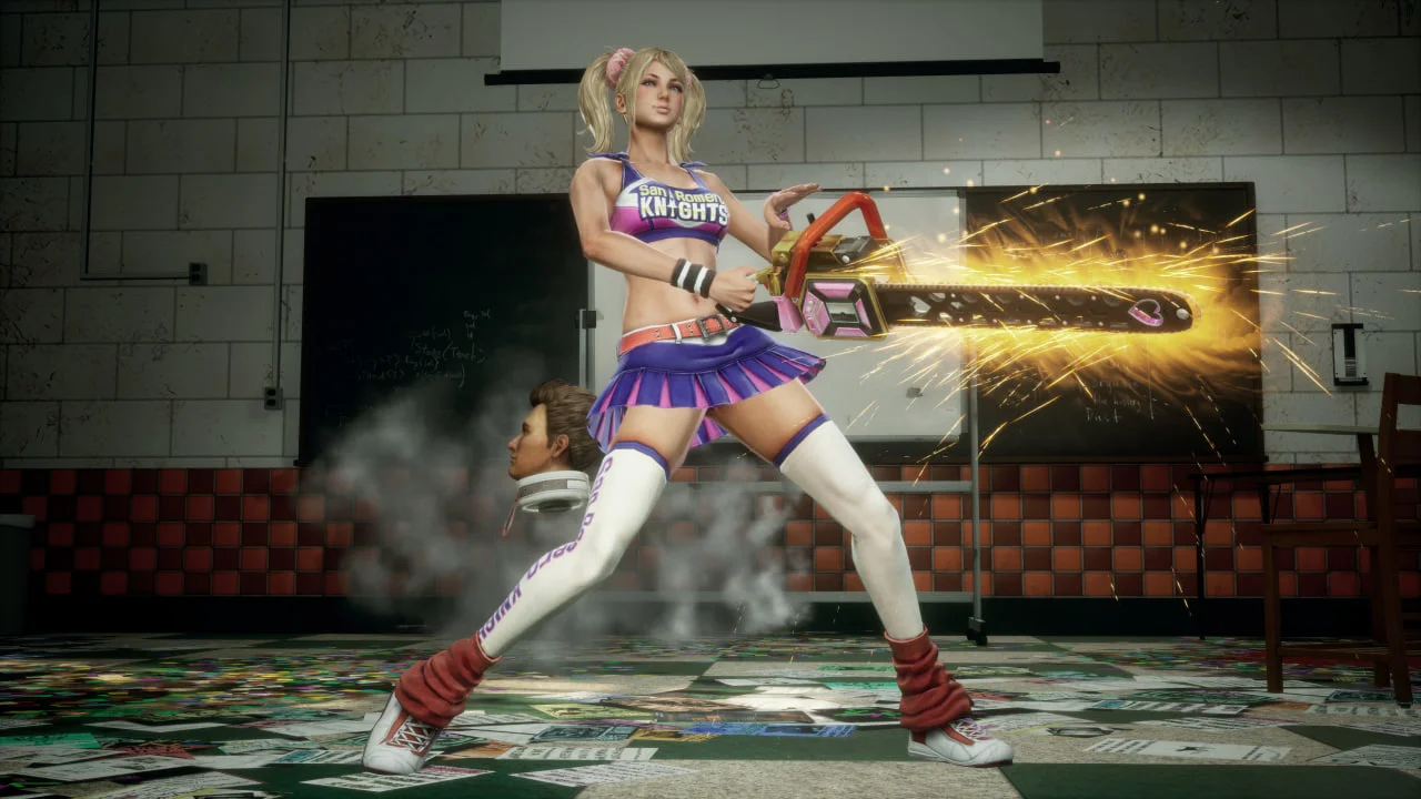 Обложка: скриншот Lollipop Chainsaw RePOP