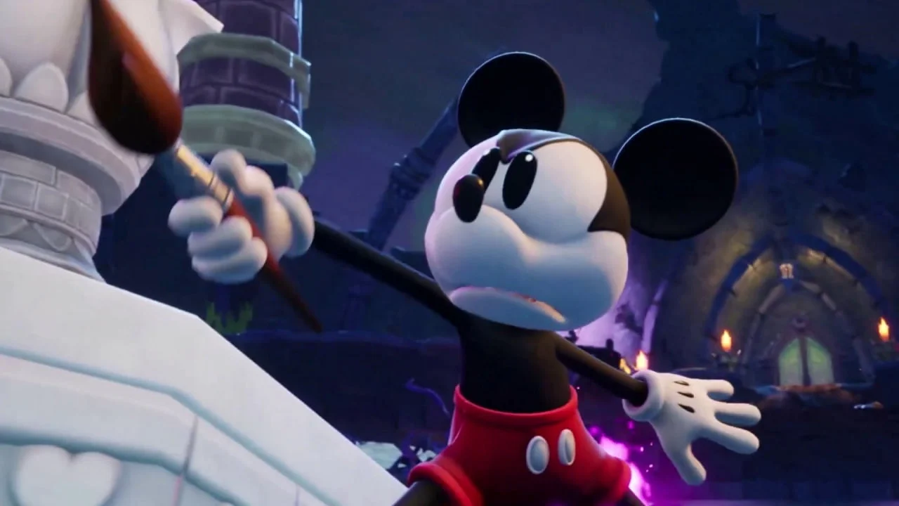 Обложка: скриншот Disney Epic Mickey: Rebrushed