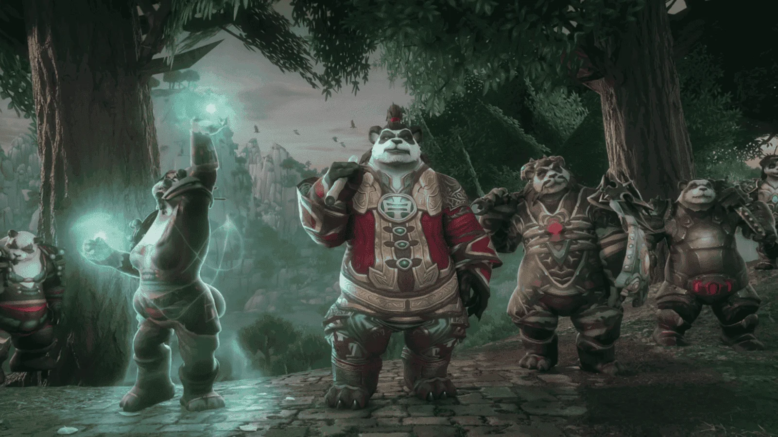 Обложка: скриншот трейлера World of Warcraft: Mists of Pandaria Classic