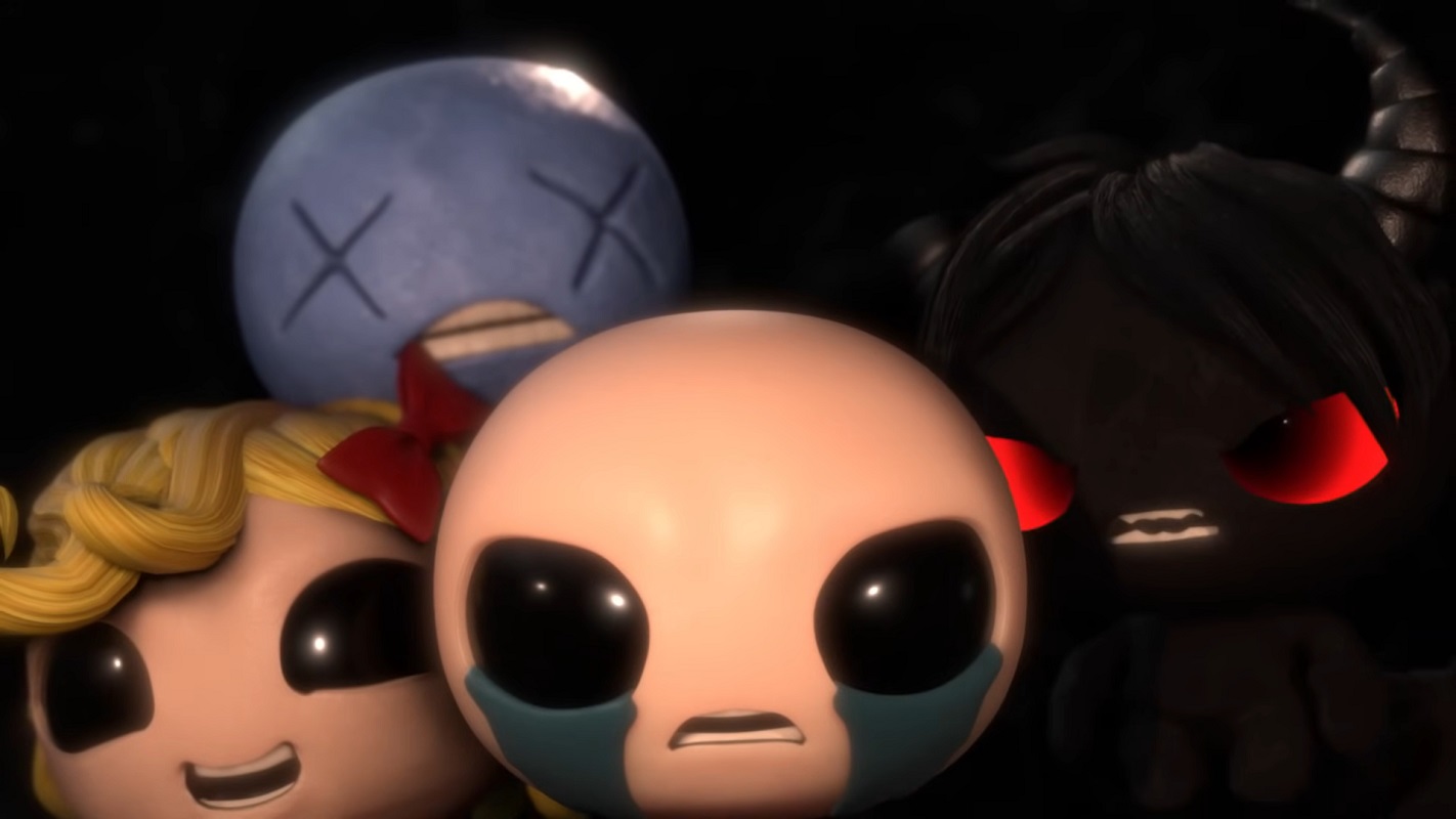 Обложка: скриншот игры The Binding of Isaac: Rebirth