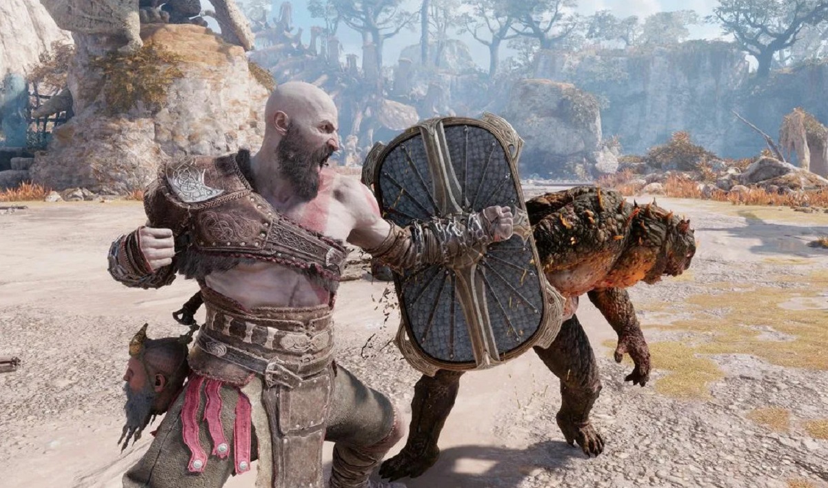 Обложка: скриншот God of War: Ragnarok