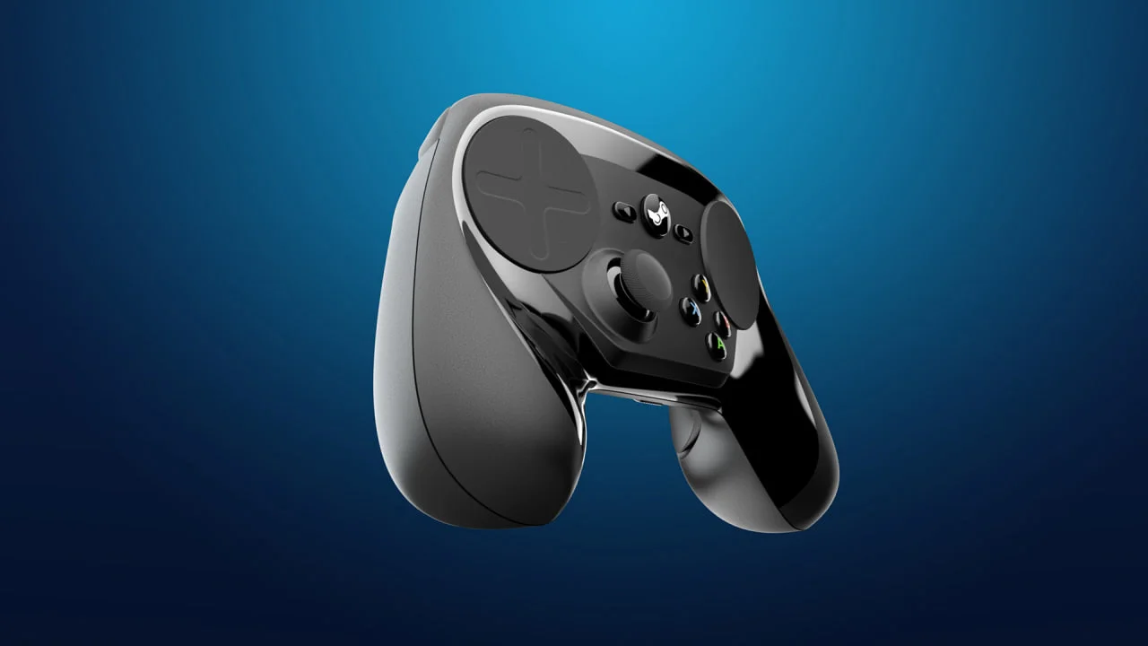 Обложка: оригинальная версия Steam Controller