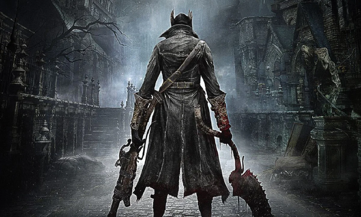 Обложка: постер Bloodborne