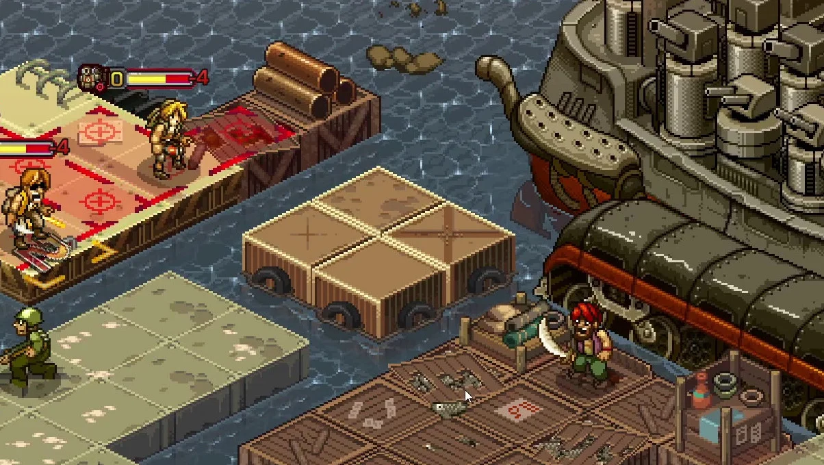 Обложка: скриншот Metal Slug Tactics