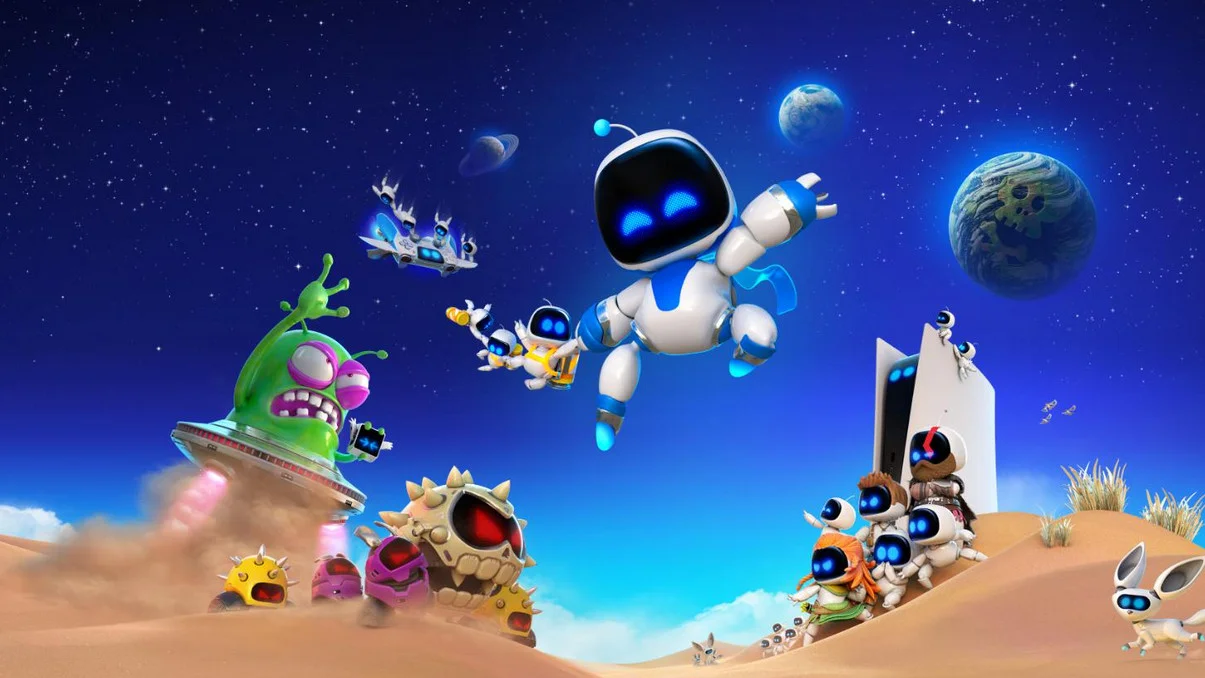 Обложка: постер Astro Bot