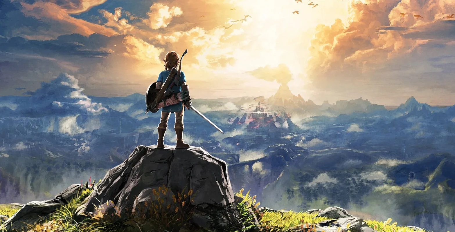 Обложка: арт игры The Legend of Zelda: Breath of the Wild