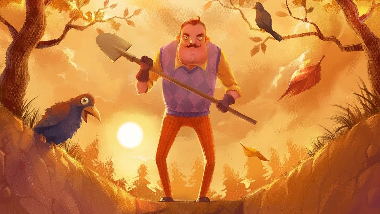 Обложка: постер игры Hello Neighbor