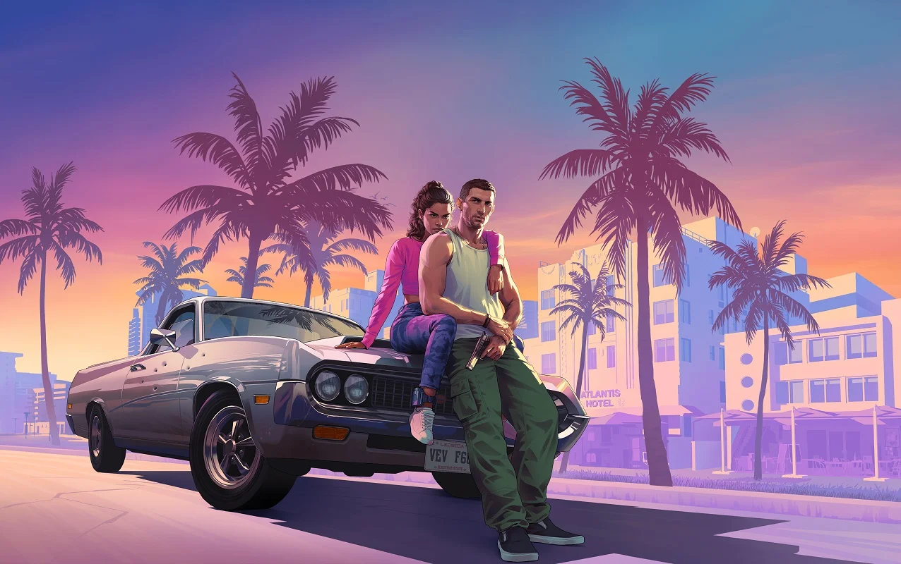 Обложка: арт игры Grand Theft Auto 6