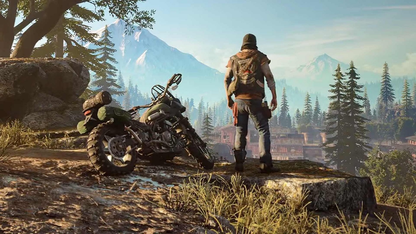Обложка: скриншот игры Days Gone