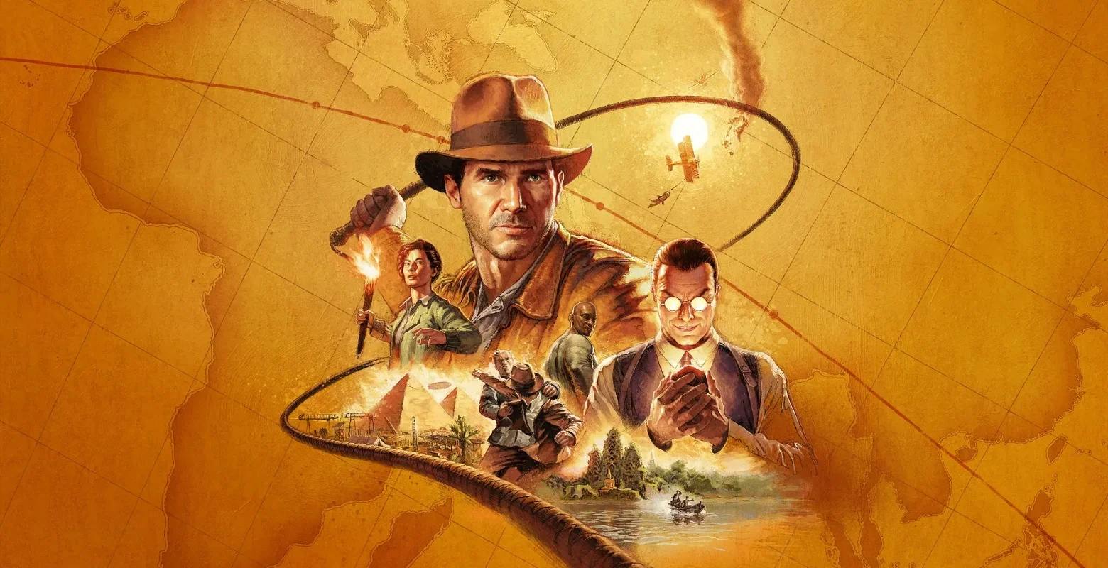 Обложка: арт игры Indiana Jones and the Great Circle