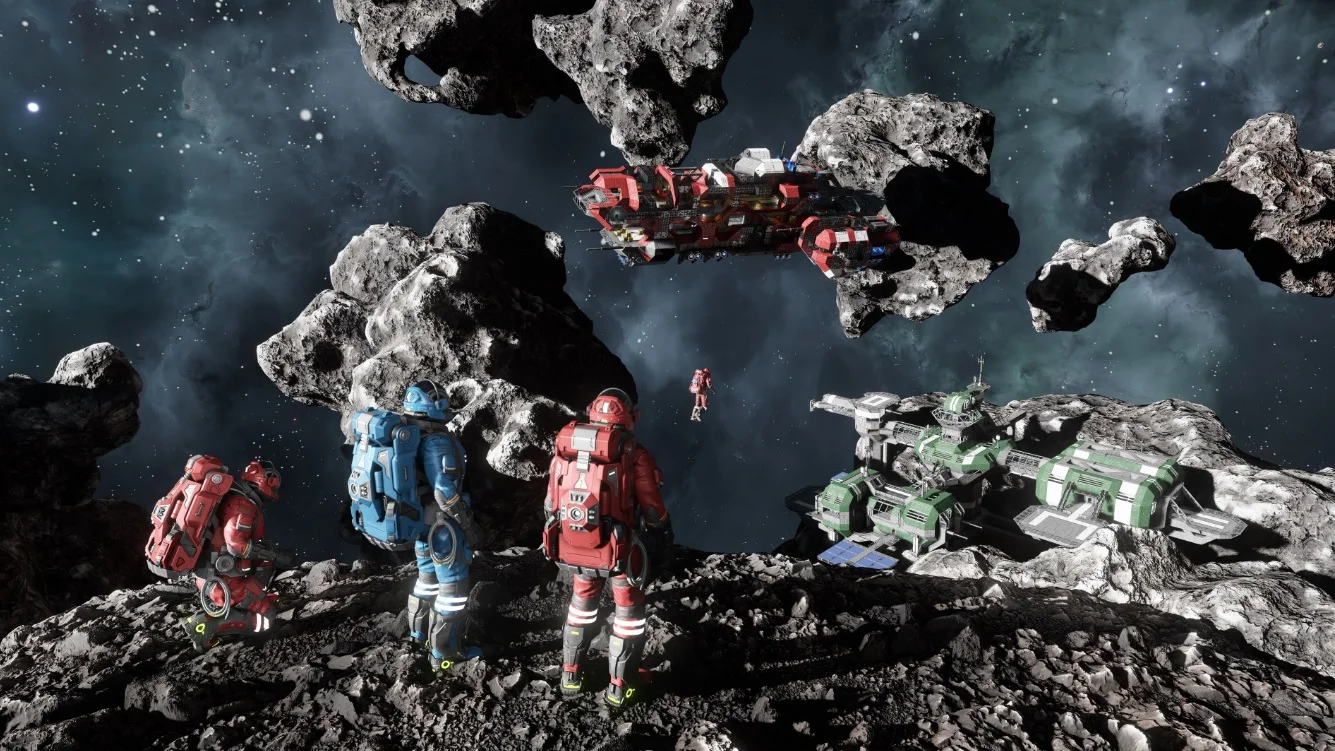 Обложка: скриншот игры Space Engineers 2