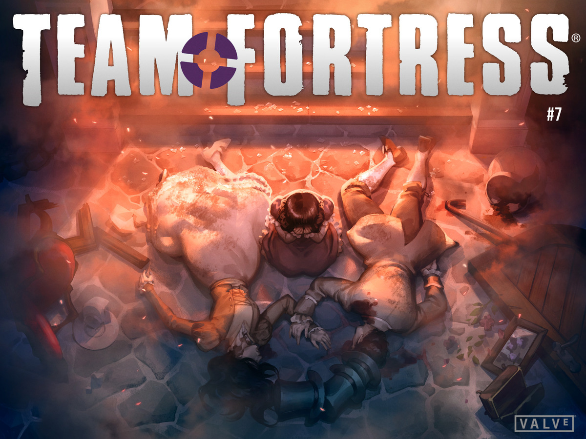 Обложка: комикс Team Fortress 2