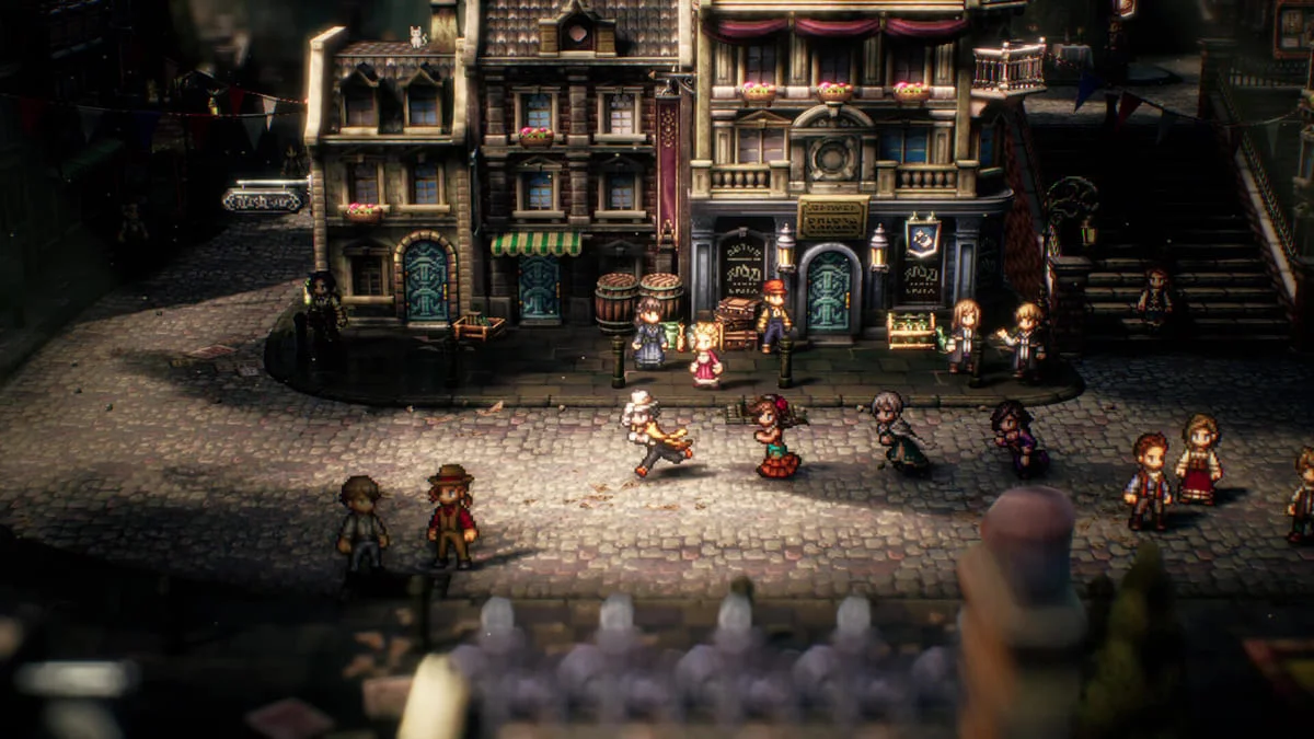 Обложка: Octopath Traveler