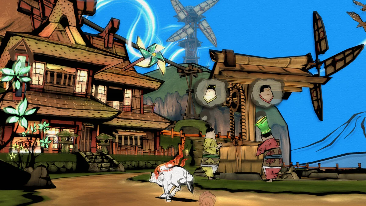 Обложка: Okami HD