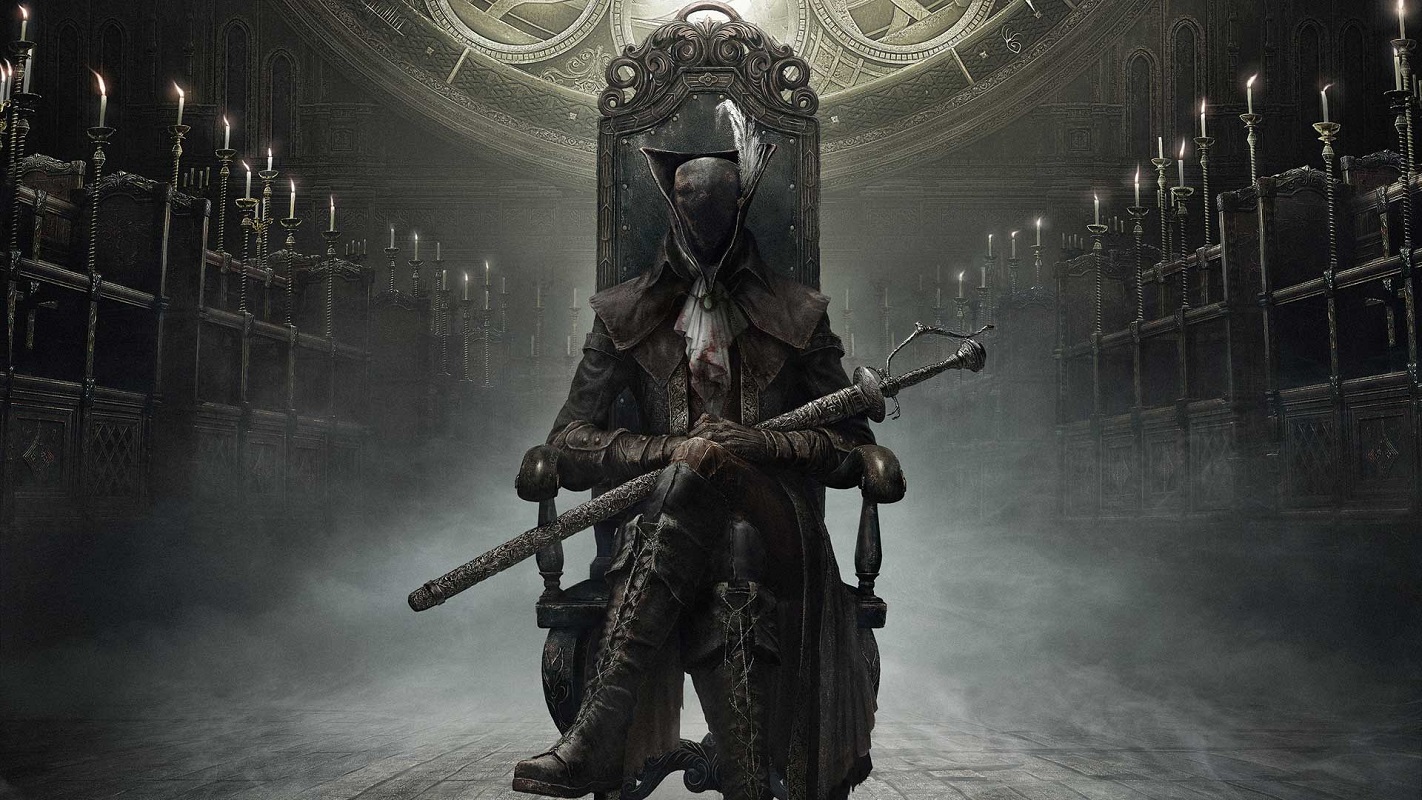 Обложка: арт игры Bloodborne