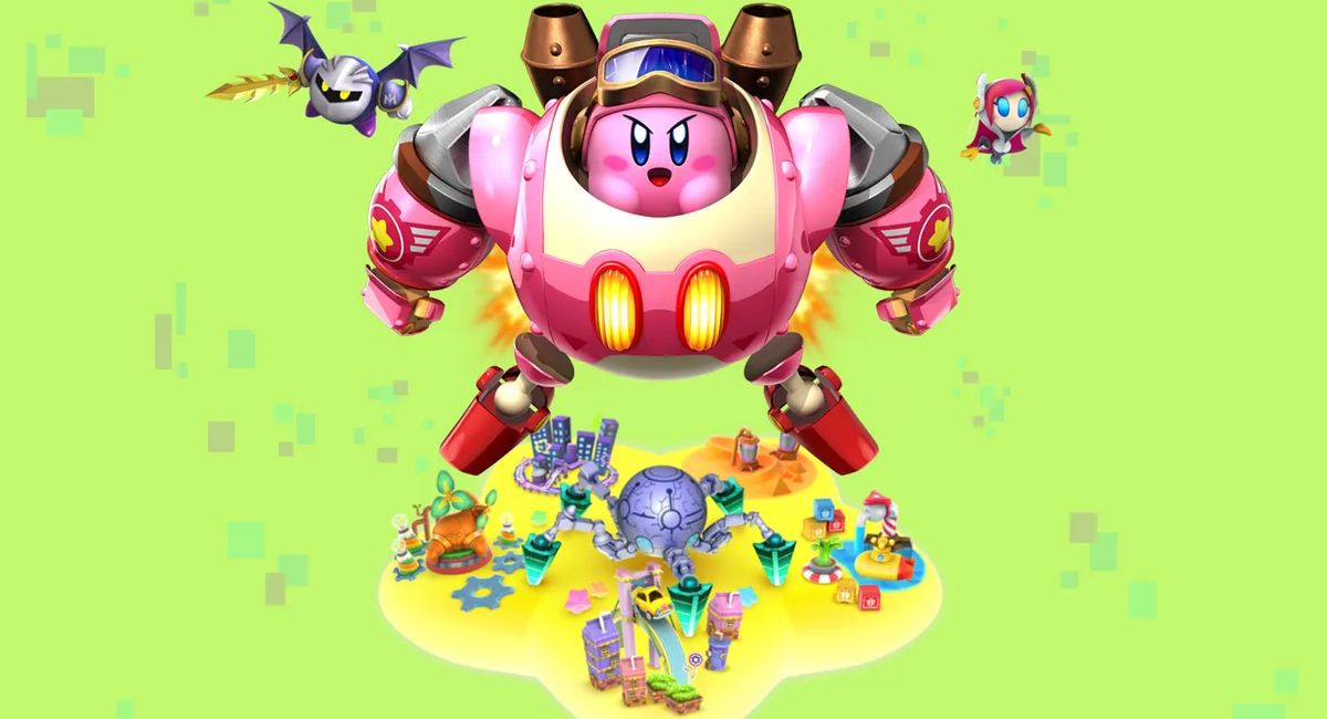 Арт Kirby: Planet Robobot