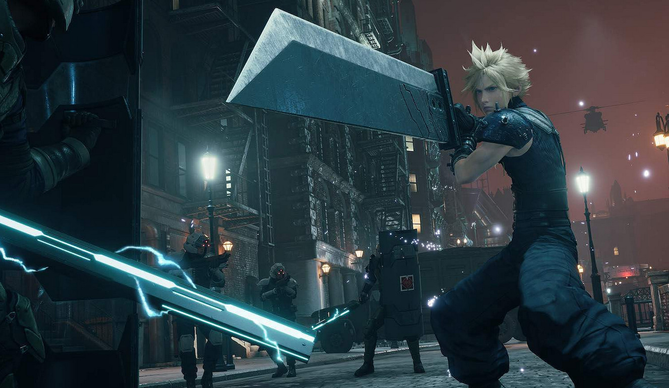 Обложка: скриншот Final Fantasy 7: Remake