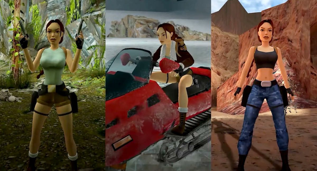 Коллаж Tomb Raider