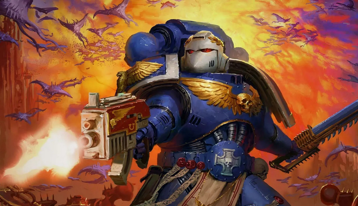Обложка: постер Warhammer 40,000: Boltgun