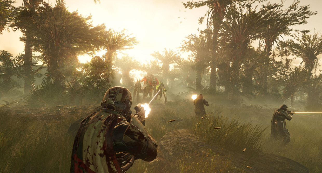 Обложка: скриншот Helldivers 2