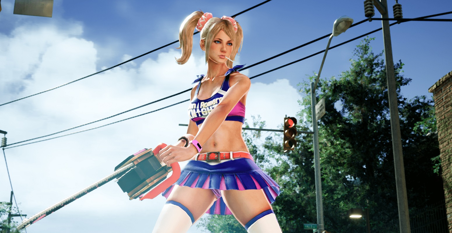 Обложка: скриншот игры Lollipop Chainsaw RePOP