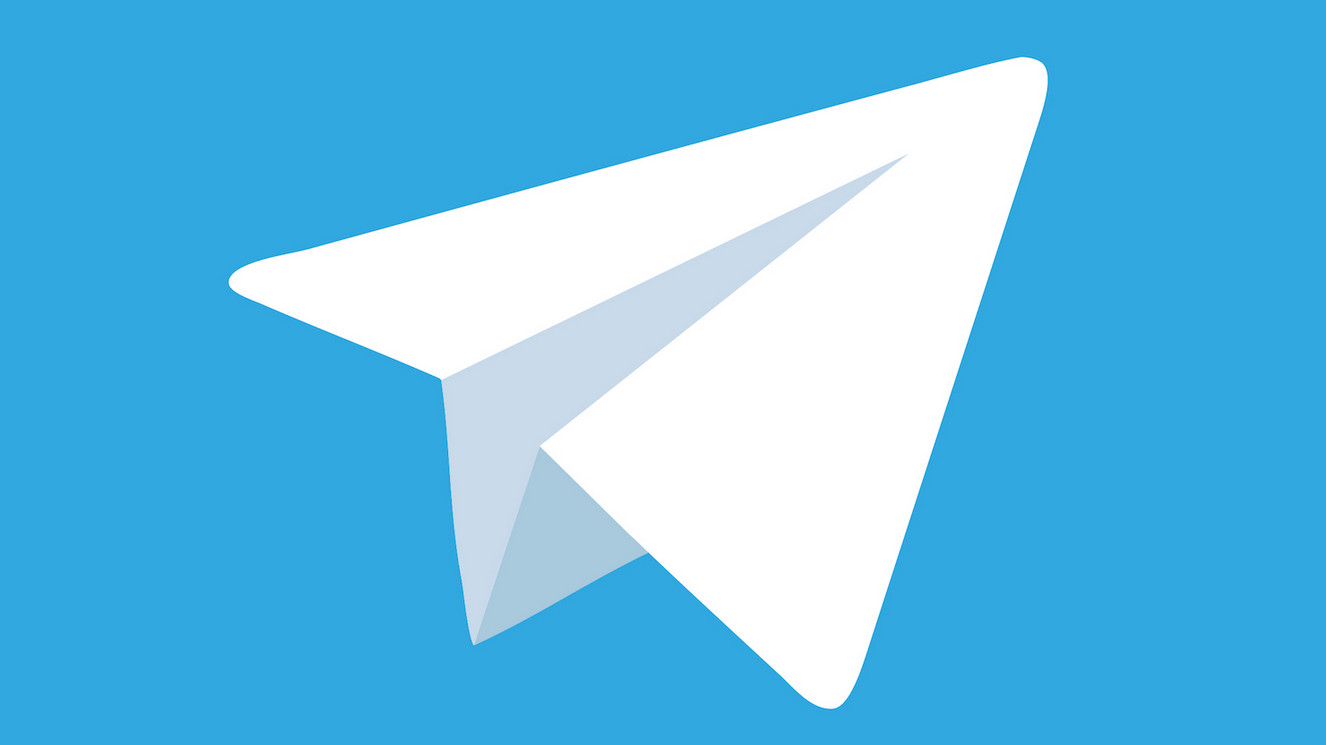 Обложка: логотип Telegram