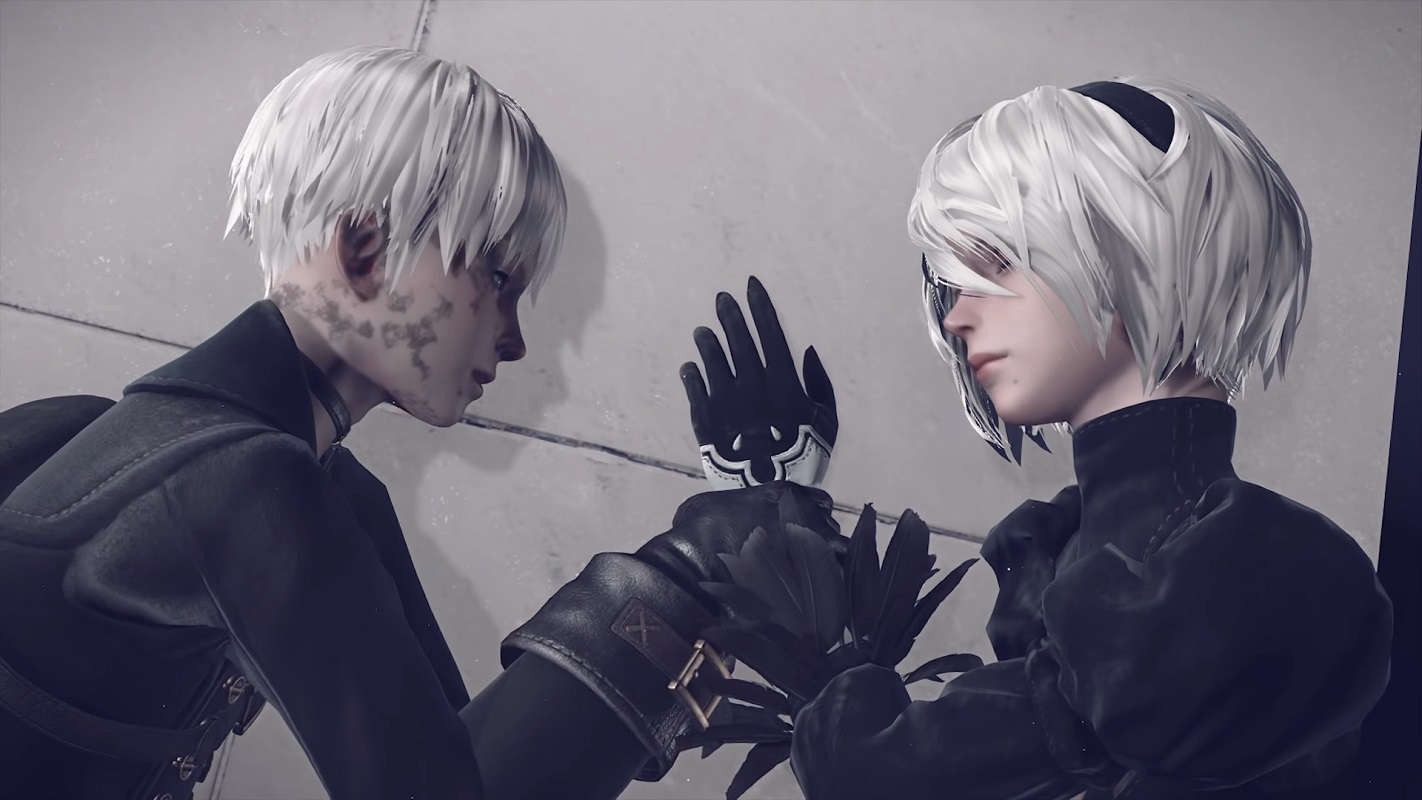 Обложка: скриншот игры NieR: Automata