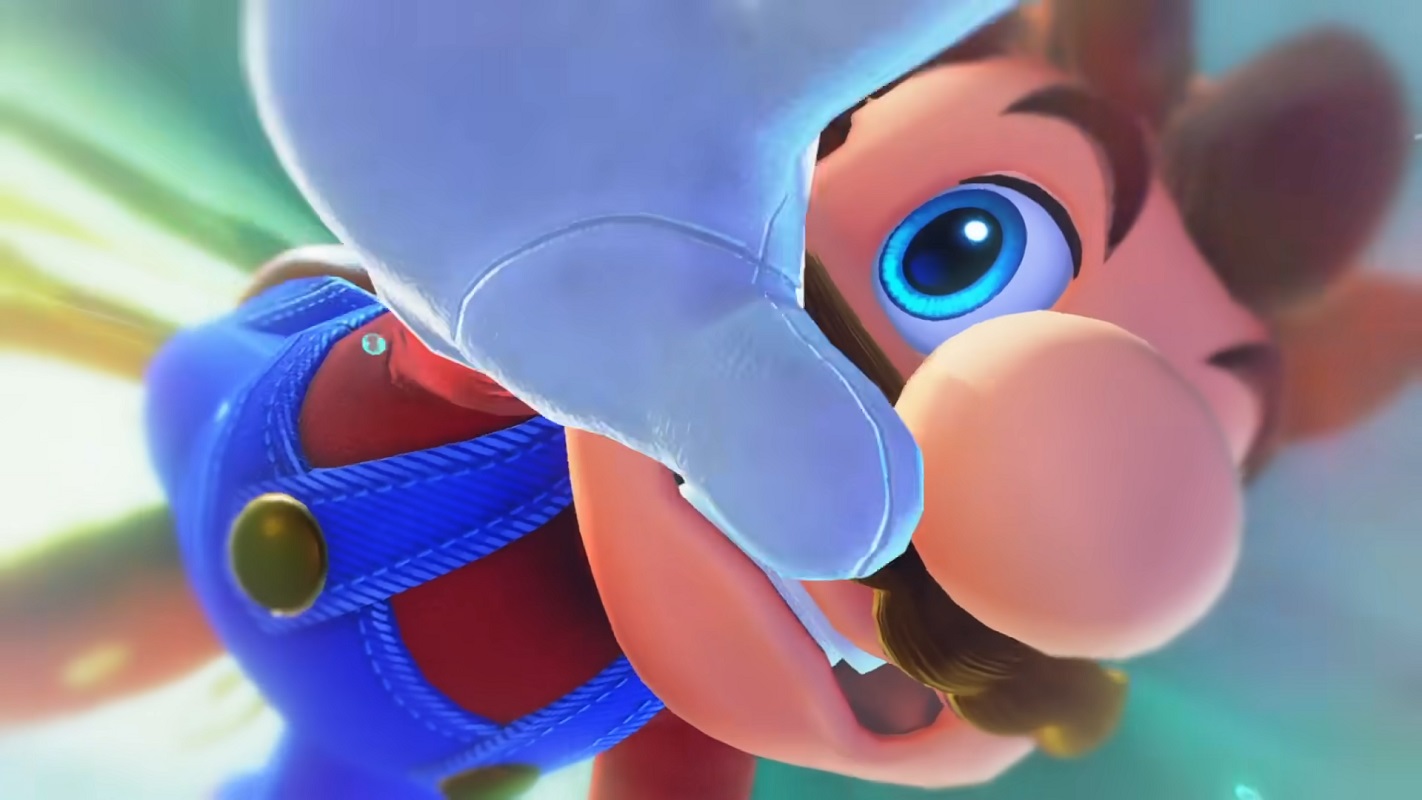 Обложка: скриншот игры Super Mario Odyssey