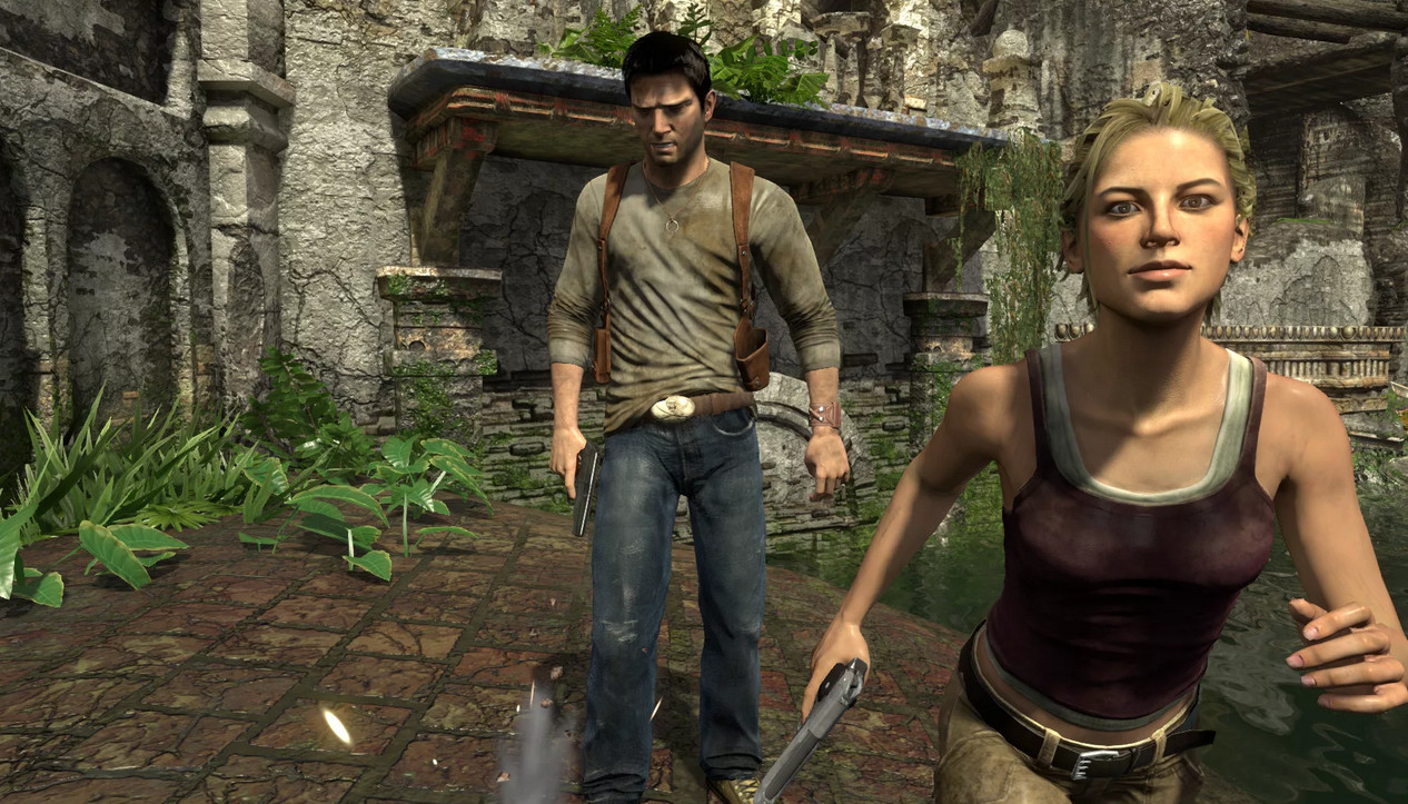Обложка: скриншот Uncharted: Drake's Fortune